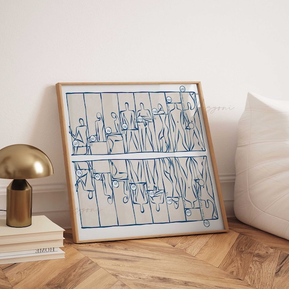 Le Corbusier Print, Vintage Print, Printable Wall Art, Exhibition