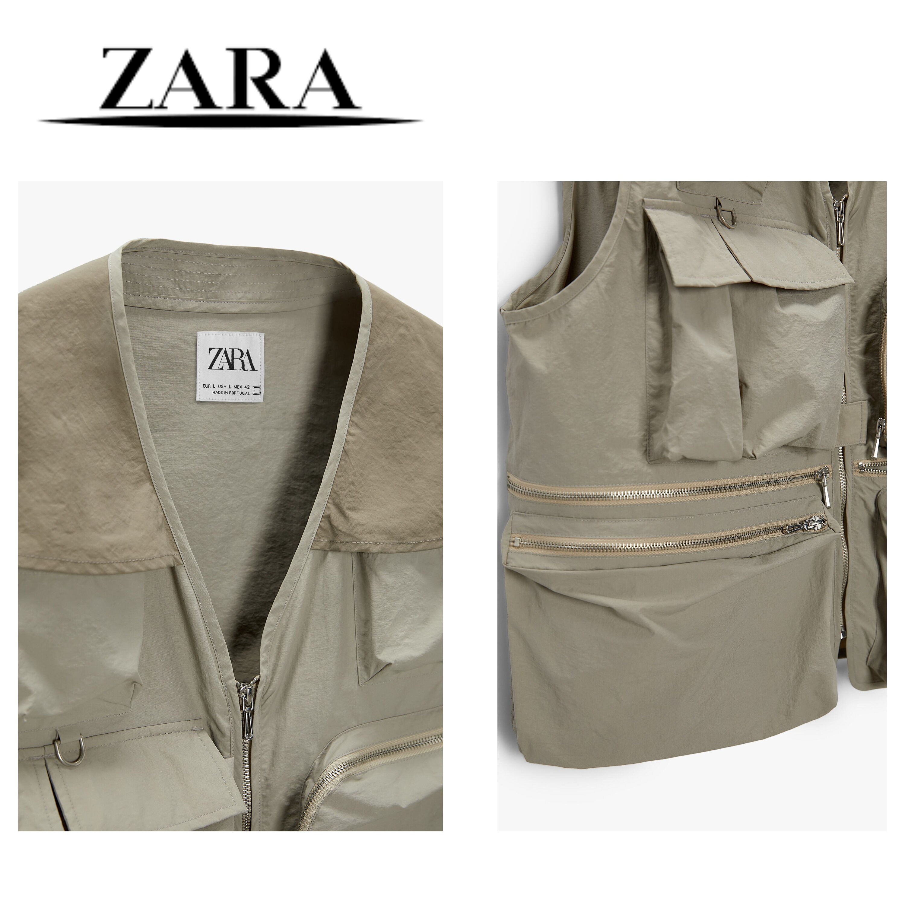 Zara VEST WITH POCKETS