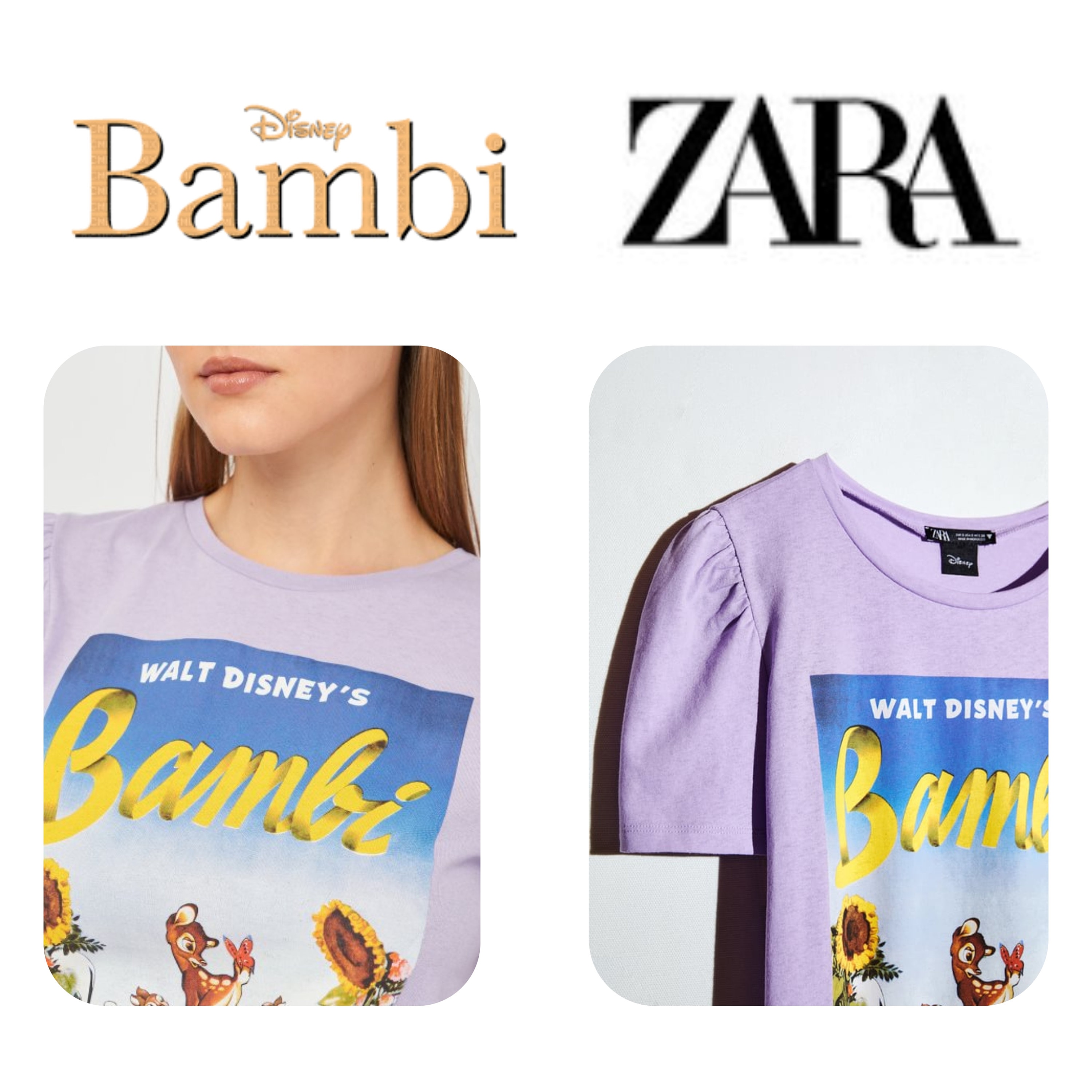 Zara + Bambi Disney Sweatshirt