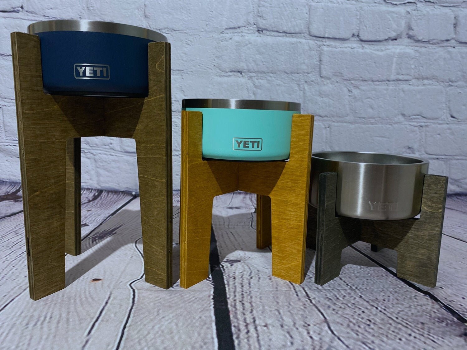 Yeti Dog Bowl Stand Elevated Pet Bowl Feeder Raised Dog Etsy