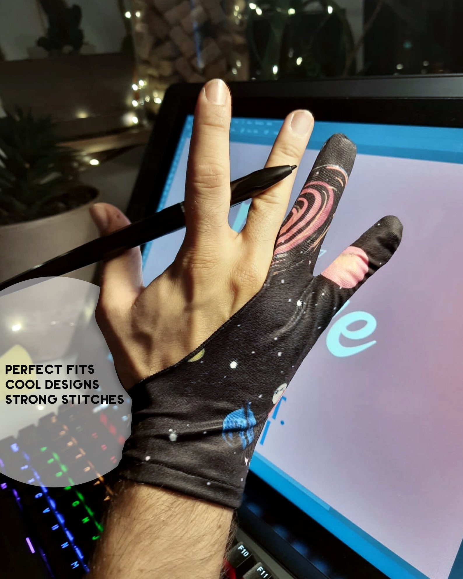 Digital Artist Glove L Artist Designer Gift Idea L Tablet Etsy UK
