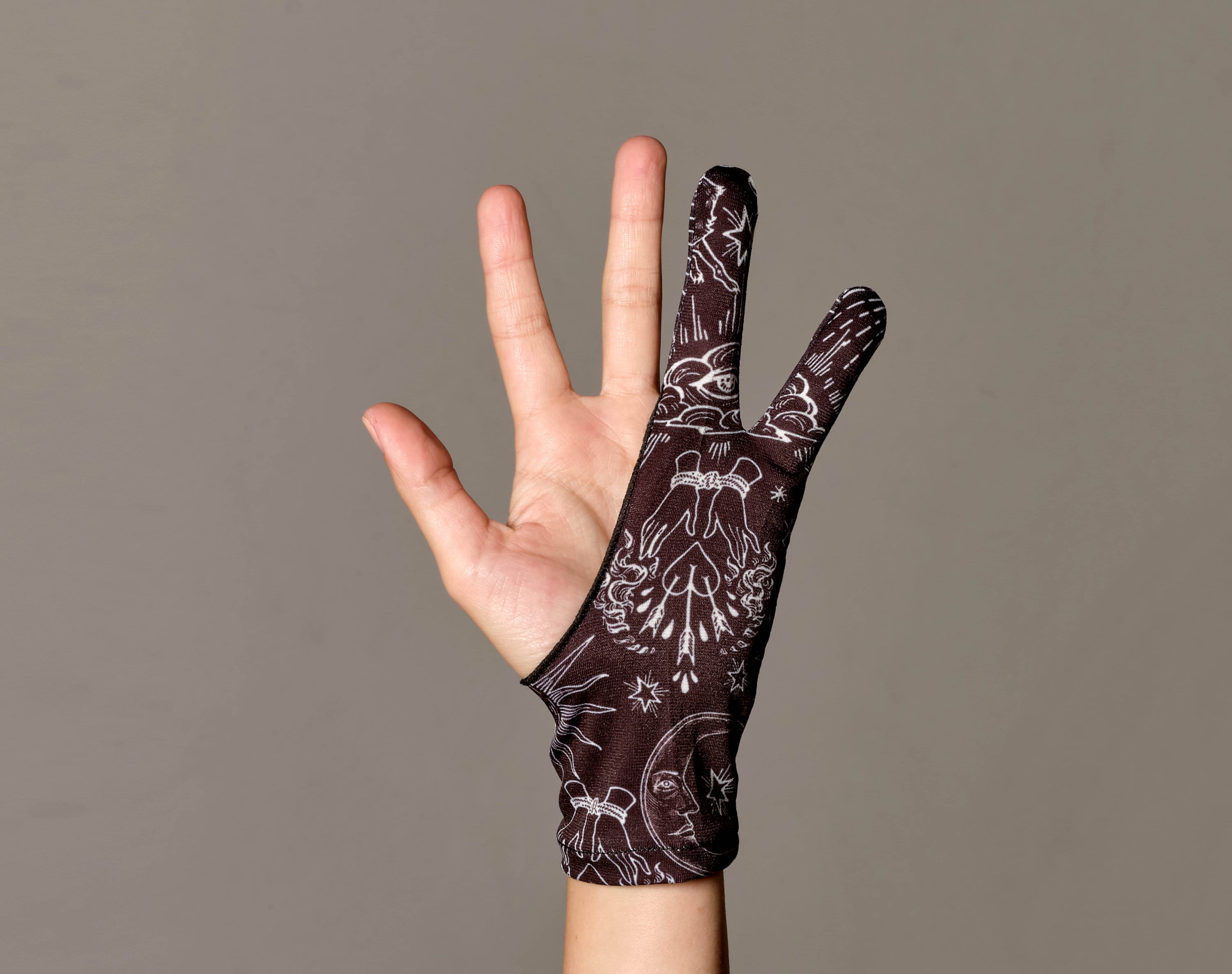 1 Buy 1 Free Magic Hands L Artist Glove L Artist Gift L Tablet Glove L  Drawing Glove L Illustrator Glove L Two Fingers Glove L Artist Gift 