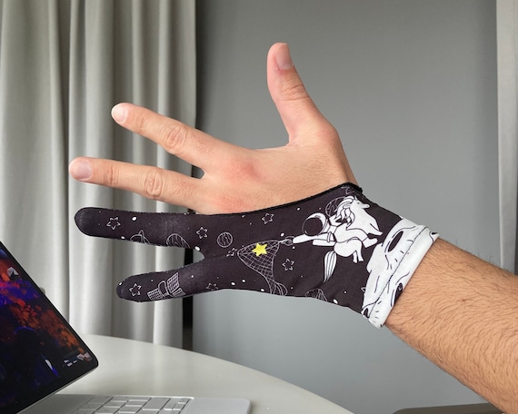 Catch the Star Print Digital Artist Glove L Men Women Kids Size Drawing  Glove L Artist Gift Art Student Gift Ideas L Tablet Drawing Glove -   Israel