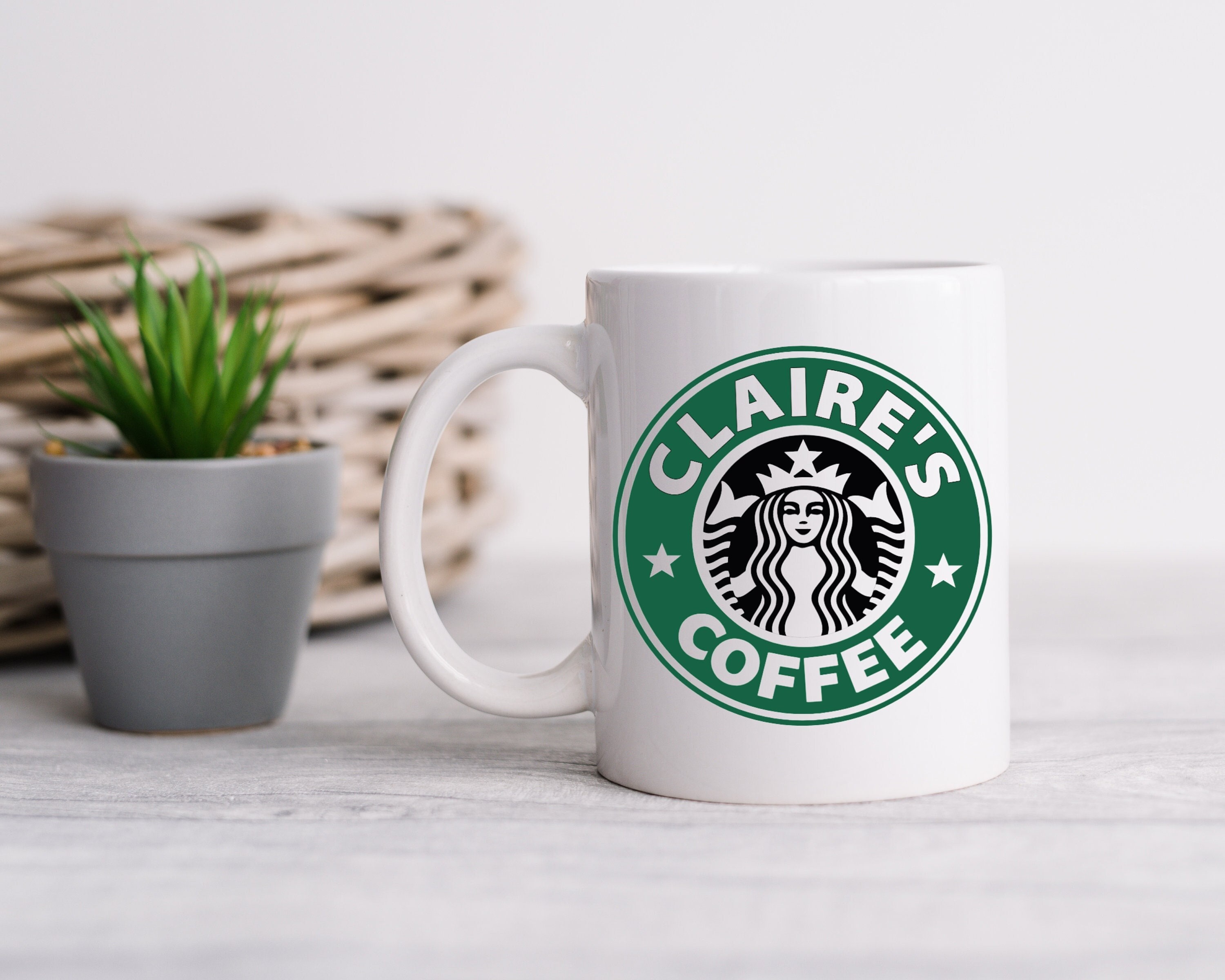 Starbucks Mug With Box Personalised Starbucks Cup Friend Gift Coffee Tea  Lover. 