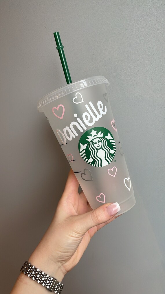 Personalisierte Starbucks Tasse/Herz benutzerdefinierte Becher - Etsy.de
