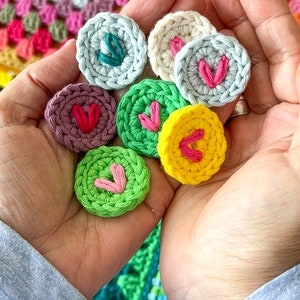 Hippie crochet pouch! Perfect for cosmetics, pens, crochet hooks and much more, in boho style! READY TO SHIP! image 6