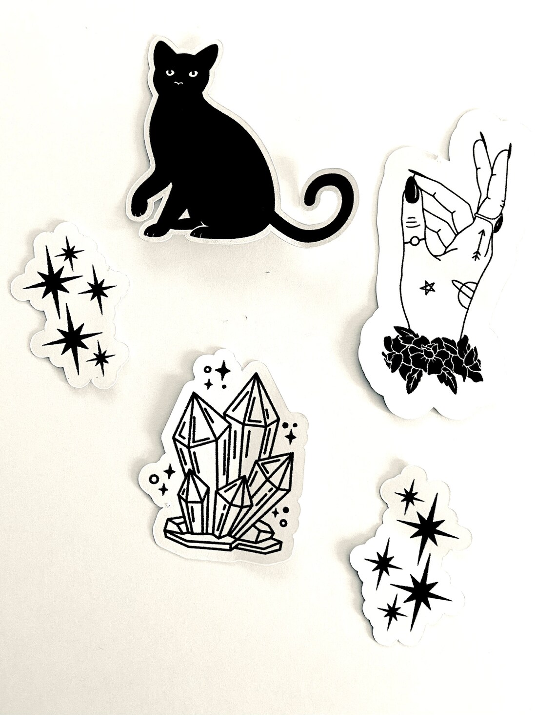 Witch Themed Stickers Planner Stickers Mystical Stickers Etsy UK