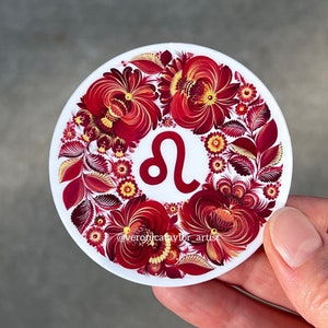 Leo Sign sticker