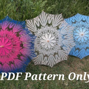 Pattern - In Bloom Crochet Parasol