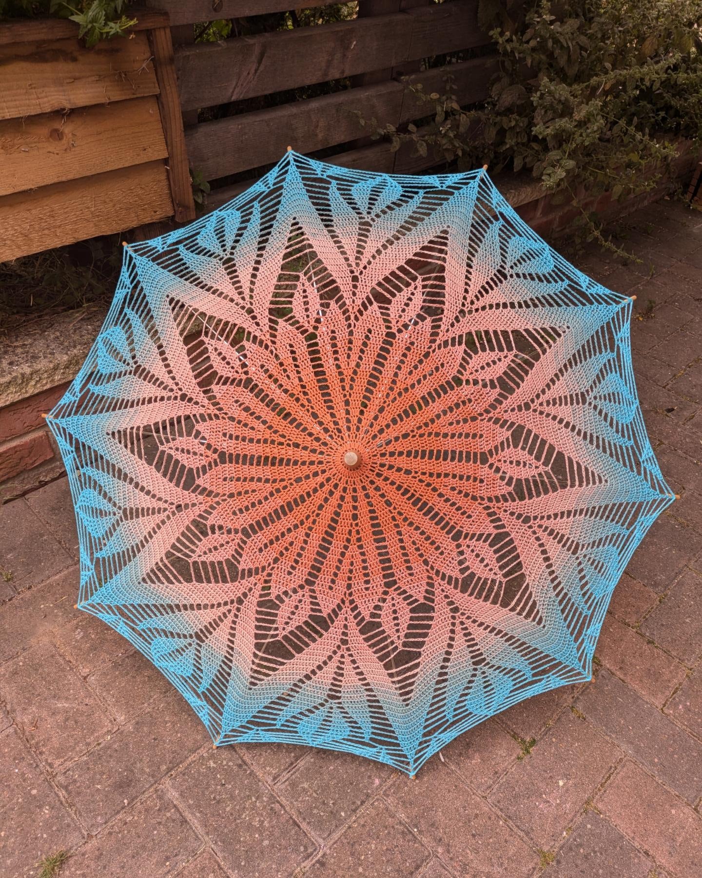 Crochet Starflower Parasol Pattern
