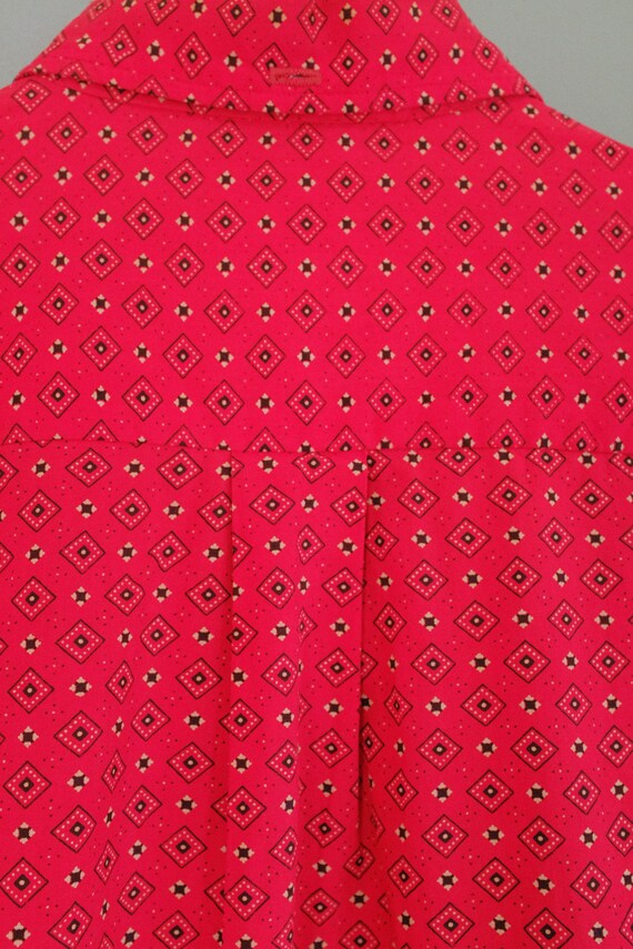 70's Bandana Print Fringe Sweater main image 0