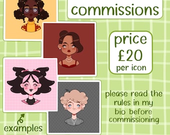 Commissions d'icônes personnalisées