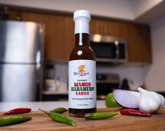 Mango Habanero Hete Saus | Nigel's gastronomische veganistische saus van chef-kok
