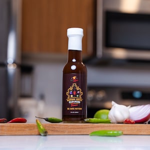 Passion Fruit Habanero Sauce | Tropical Hot Sauce | Wedding Favors | Foodie Gift | Habanero Pepper Sauce | Hot Sauce Gift | Wing Sauce