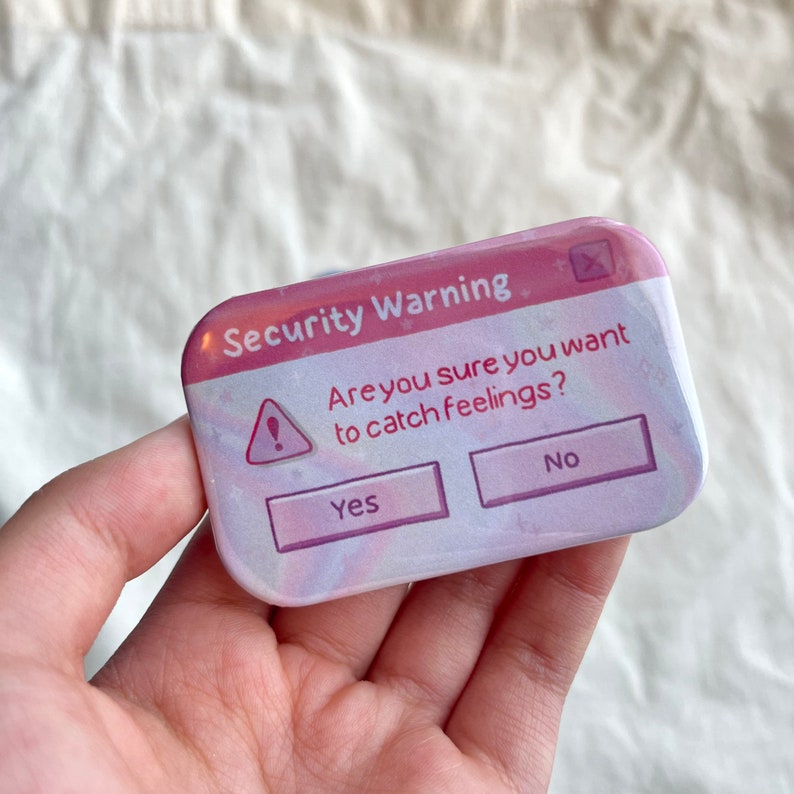 Windows Error Badge Aesthetic Windows XP Popup Original Etsy