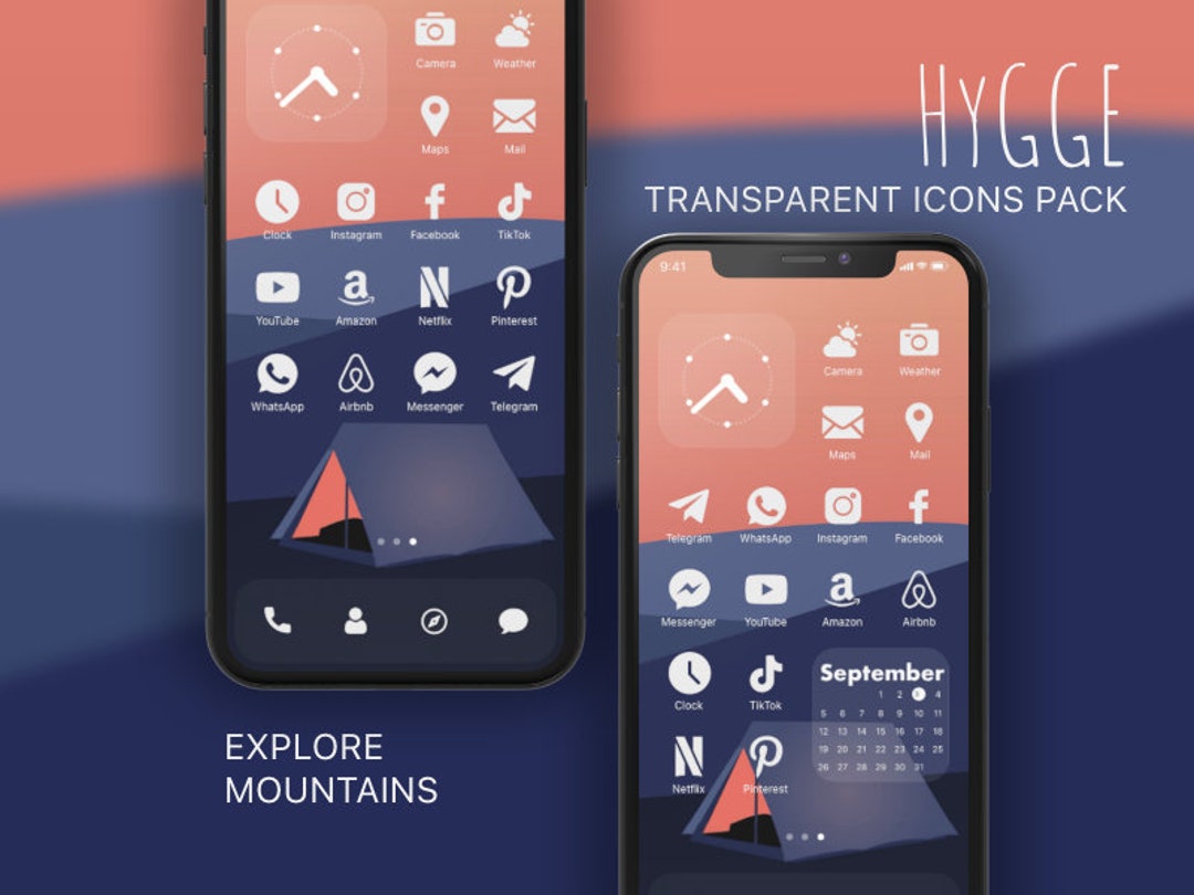 Ios 14 iPhone Aesthetic TRANSPARENT EFFECT Theme HALLOWEEN Nights ...