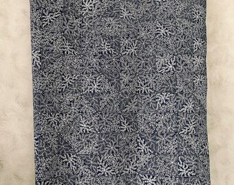 Indigo Hand-drawn Batik, Hand-dyed, Natural Dye, Indonesian Batik Tulis