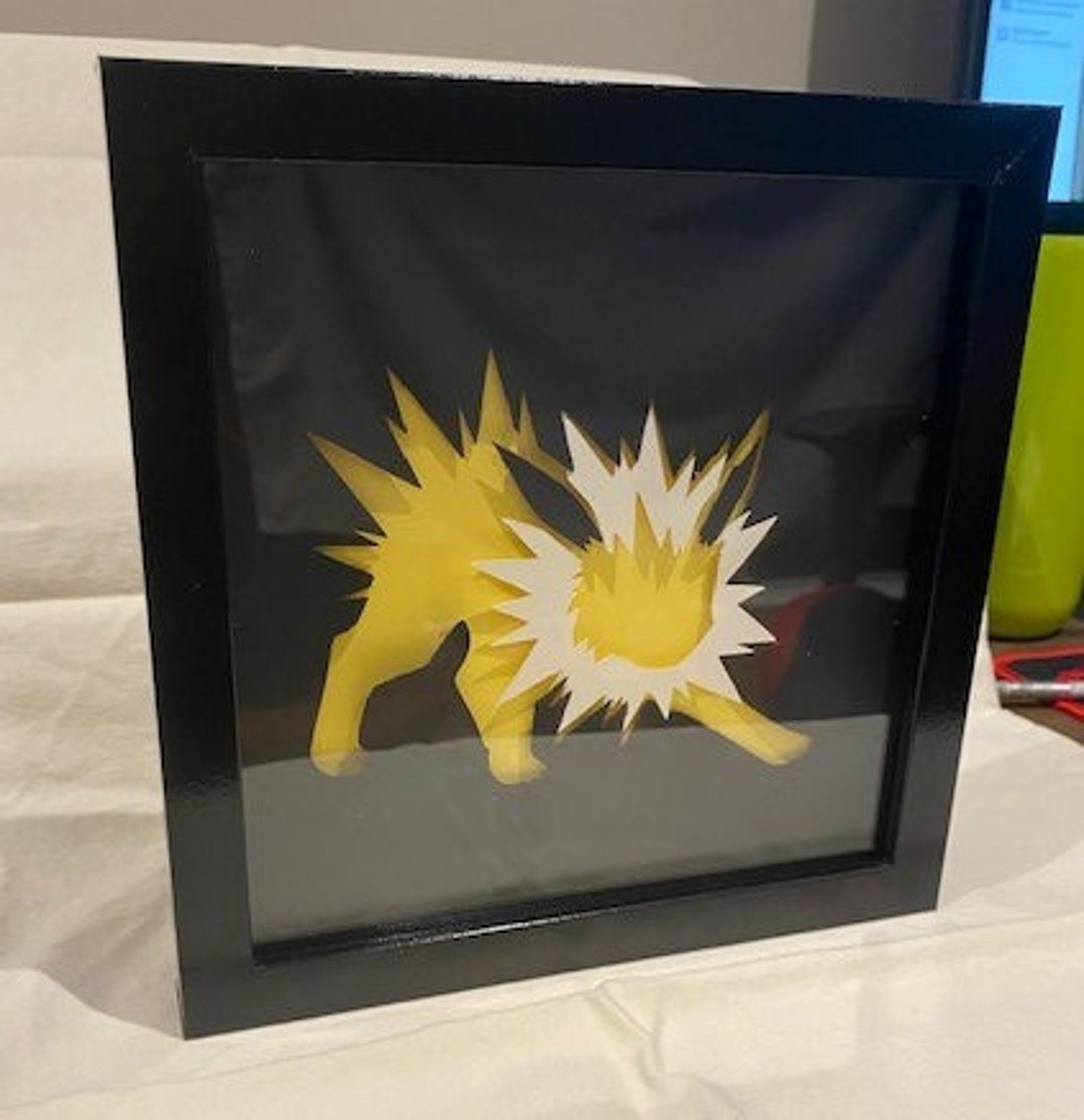 Pokémon Shadow Box Etsy