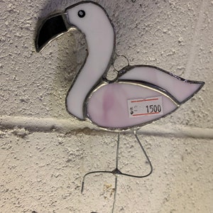 Flamingo de vitral