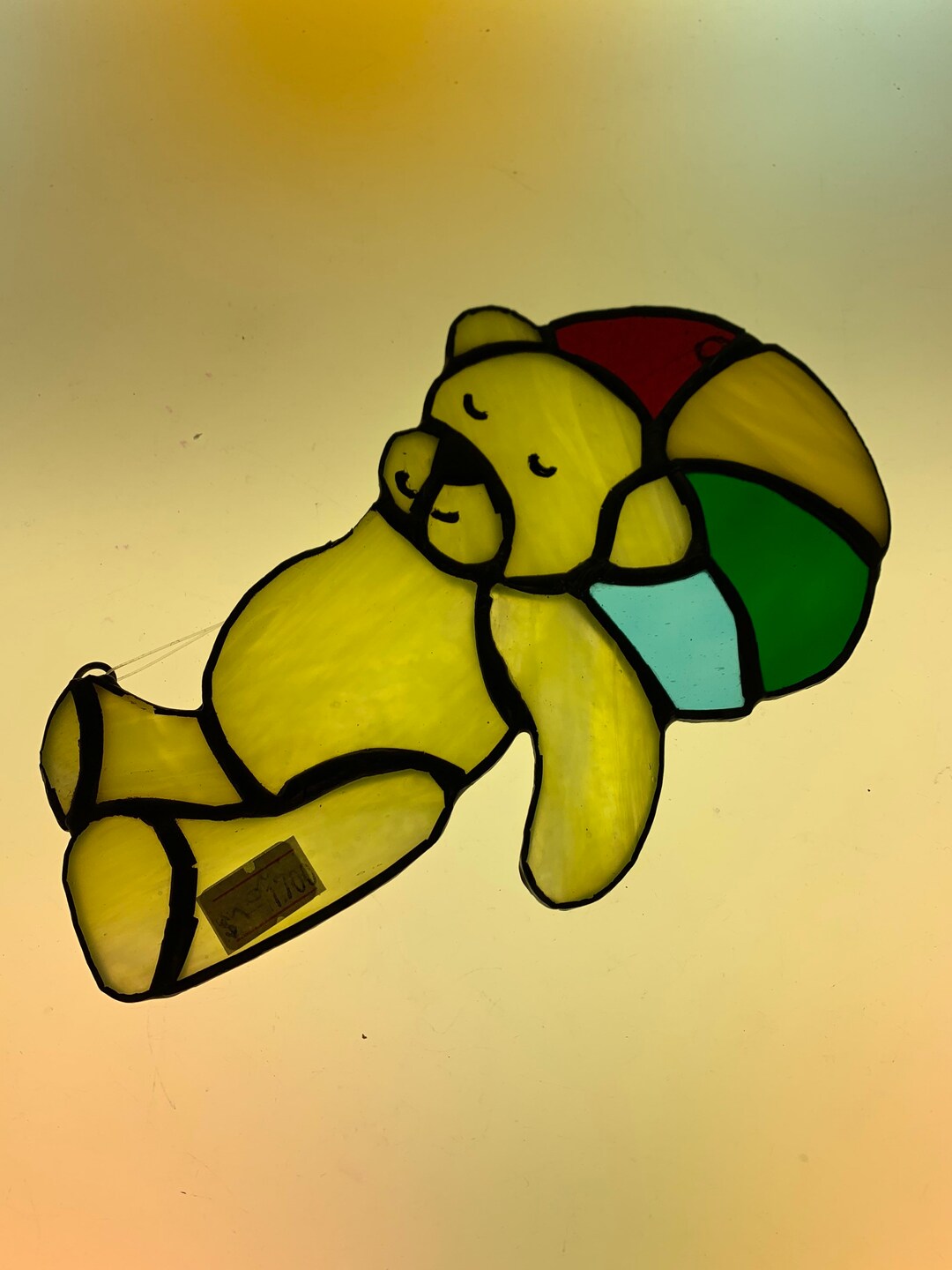 Stained Glass Bear Etsy