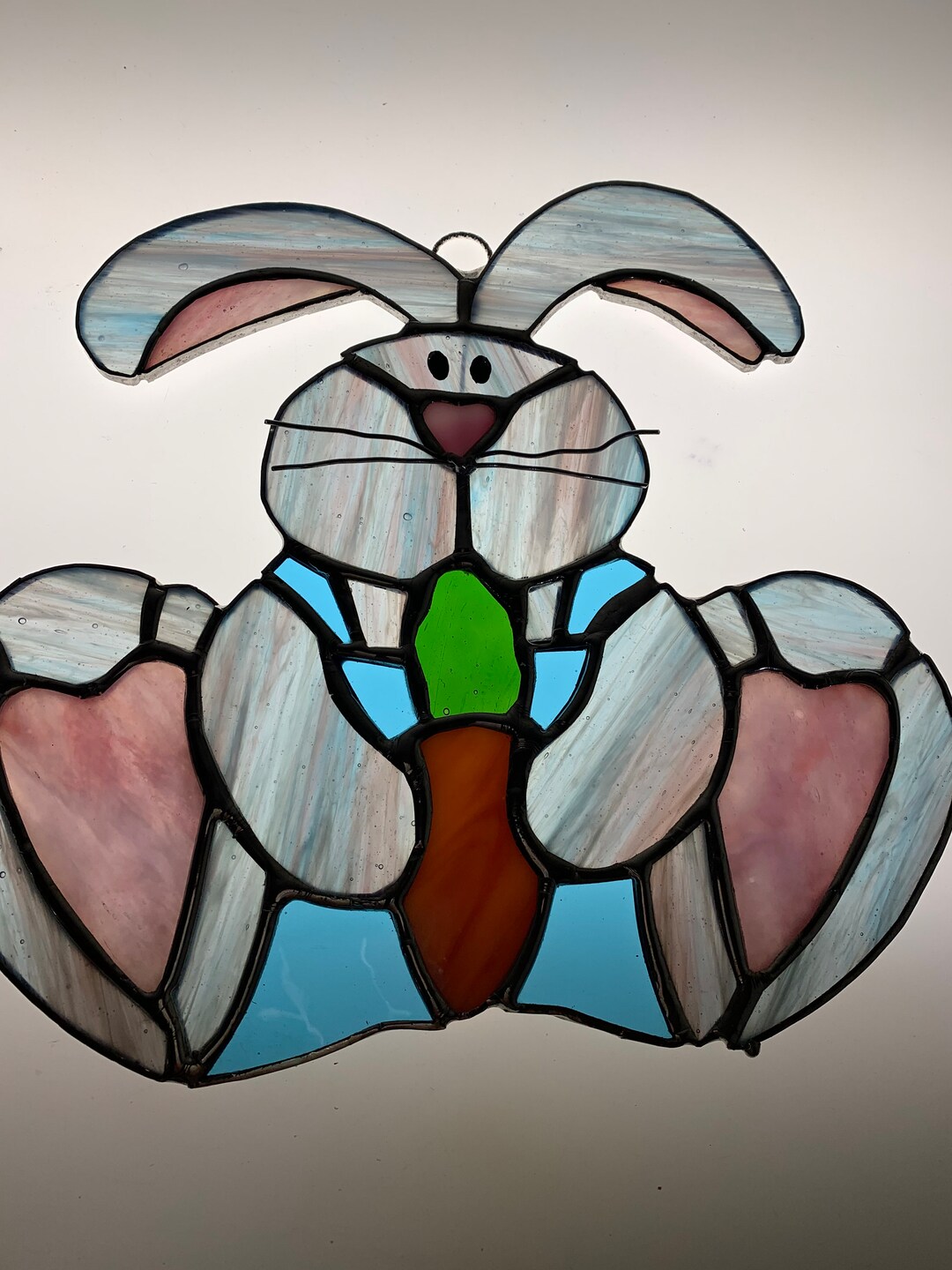 Stained Glass Bunny - Etsy