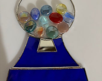 Machine à boules de gomme en vitrail