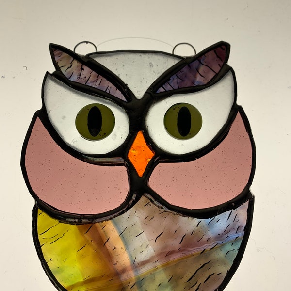 Stained Glass Owl Etsy