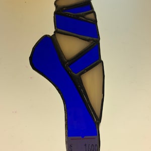 Stained glass slipper