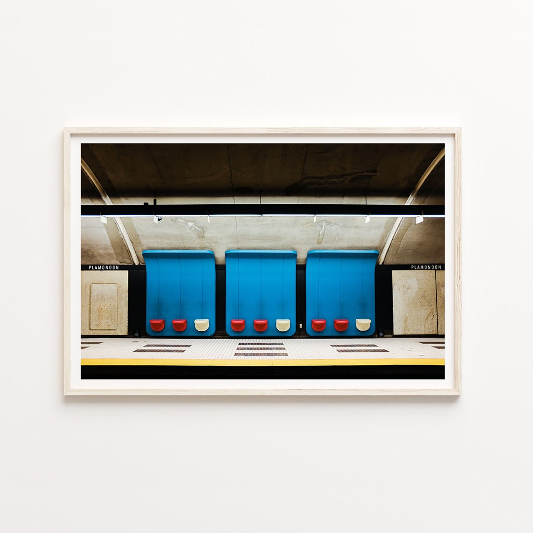 Station Plamondon, STM, Subway, Metro, Montreal Etsy