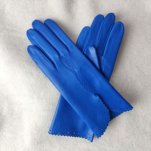 Unlined Leather Gloves Handmade Ladies Gloves Gloves for Driving Best ...