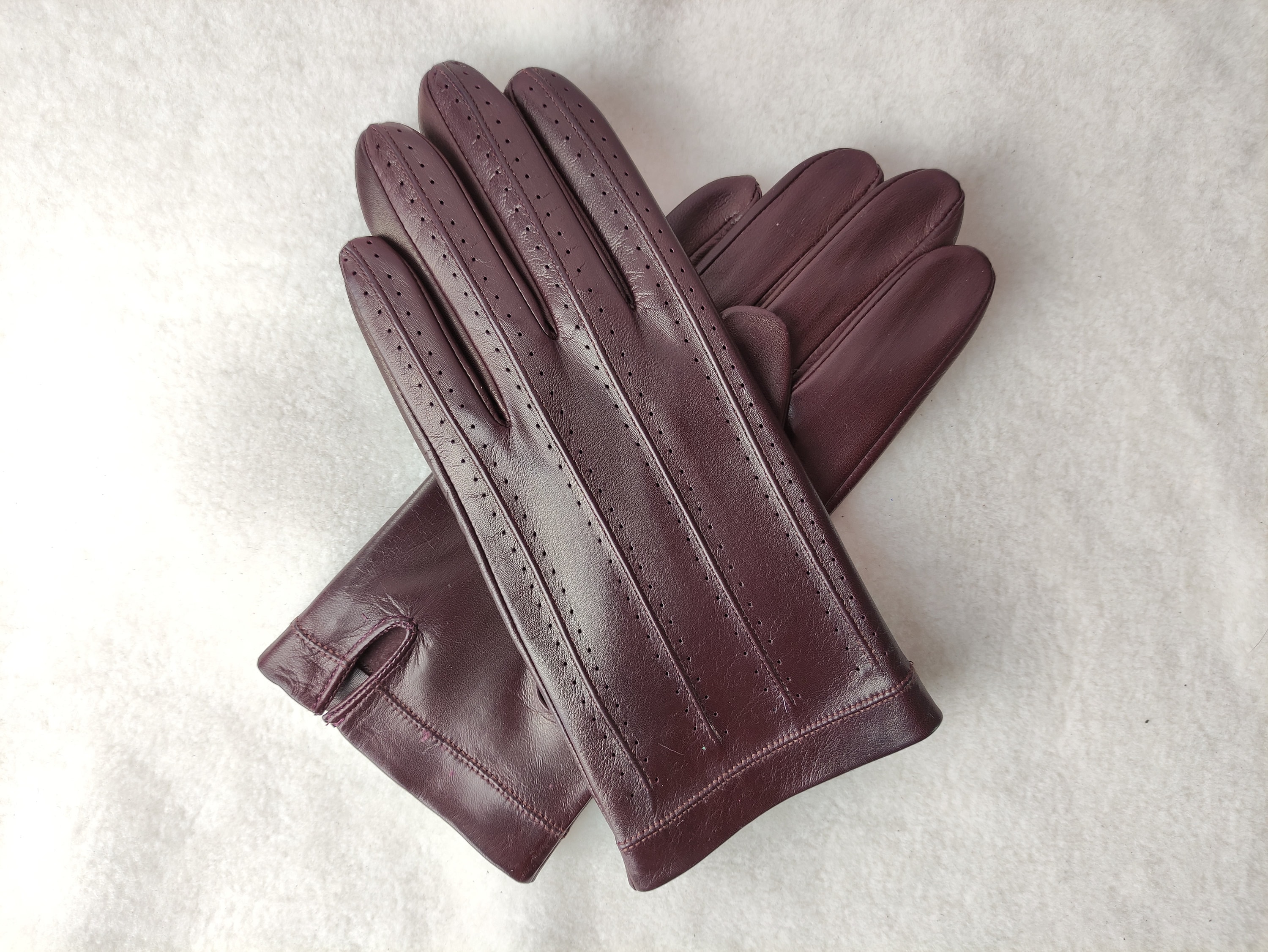 Men unlined leather gloves Gloves for Driving Best gift for Etsy