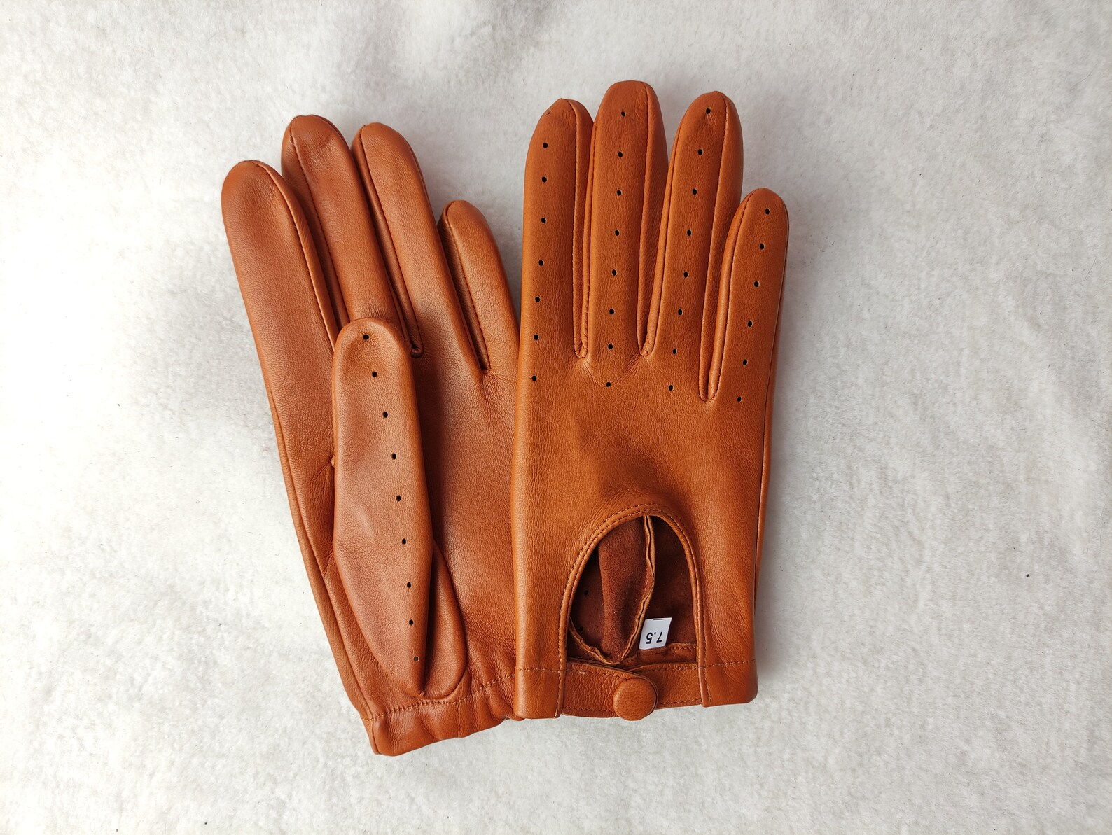 Guantes Para Motocicleta,guantes Medio Dedo Moto Punkzz Pz04 Color Verde Cadmio Talla M