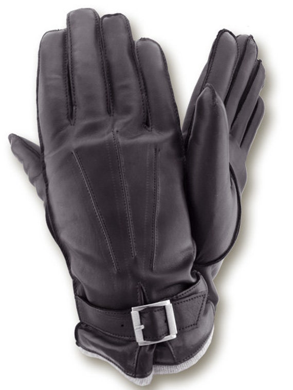 Best mens best sale black leather gloves