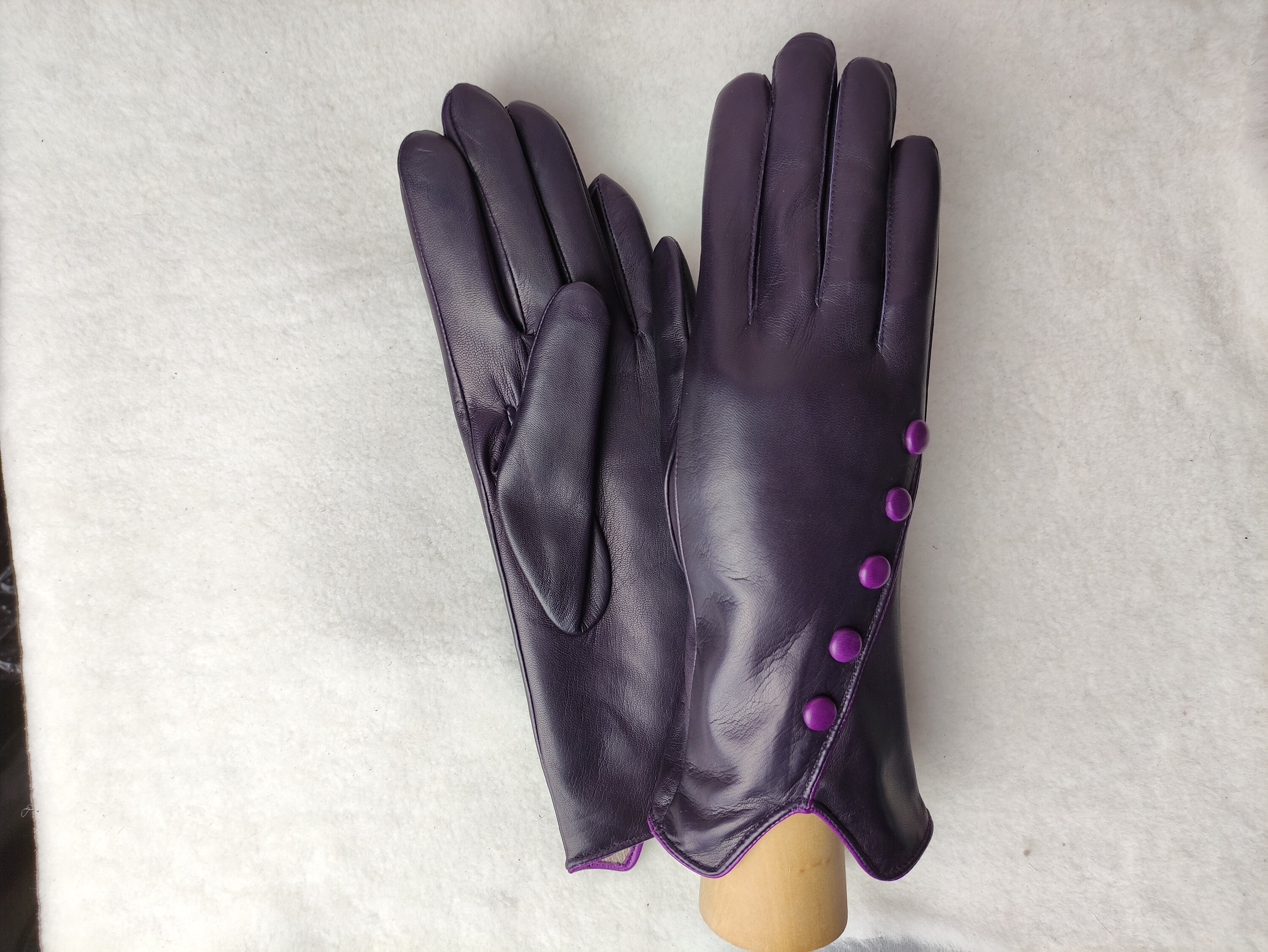 Cashmere / silk lined leather gloves Handmade Ladies Gloves Etsy