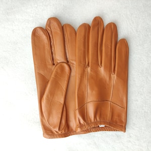 Men leather gloves Handmade Men Gloves Gloves for Driving Genuine  leather gloves Best gift for boyfriend Unlined gloves Gloves for drive