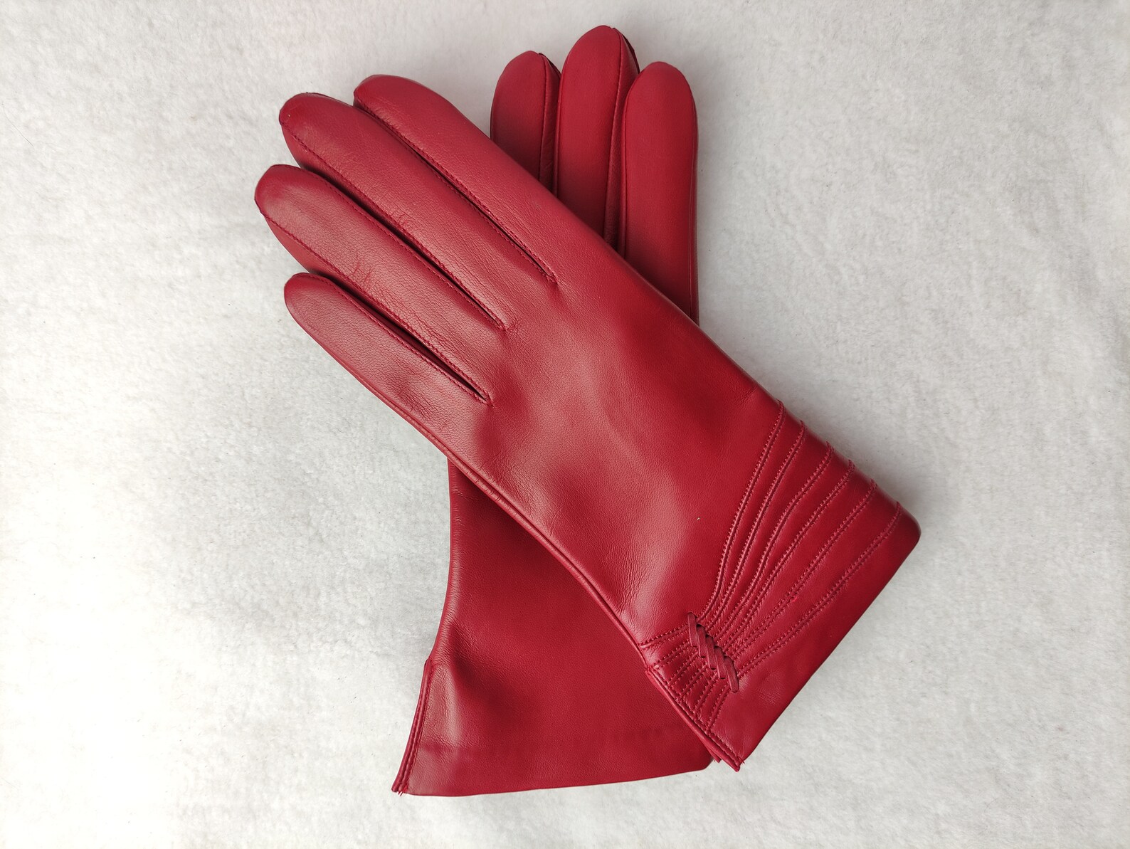 Cashmere / silk lined leather gloves Handmade Ladies Gloves Etsy