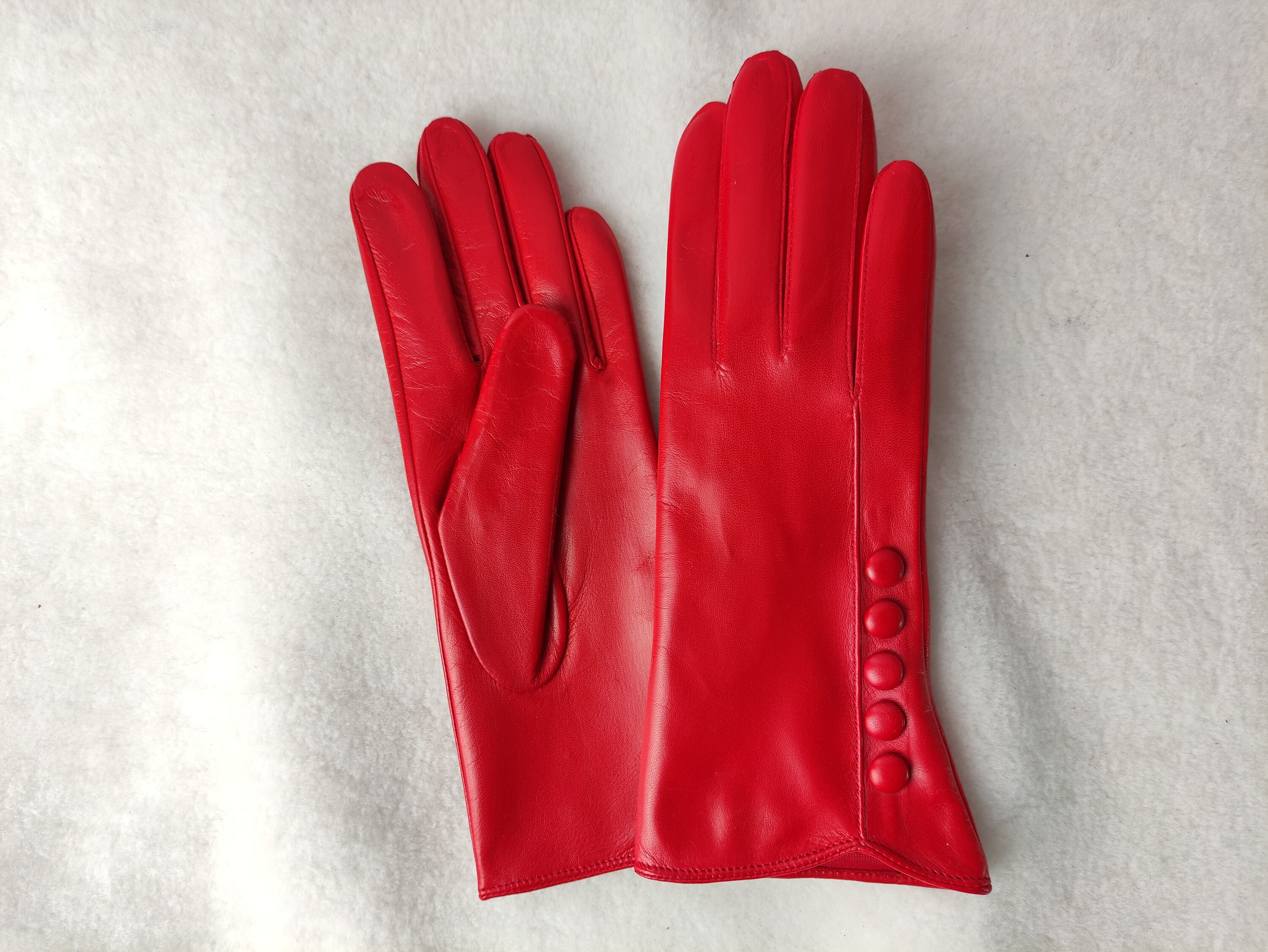 Cashmere / silk lined leather gloves Handmade Ladies Gloves Etsy