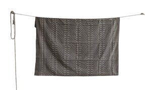 Sciarpa In Cotone Leggero Donna Con Stampa A Blocchi Fatta A Mano - Sciarpa Estiva Traspirante, Avvolgente O Scialle Da Viaggio, 182 X 50 Cm, Artigianale Indiana, Morbida, Lavabile