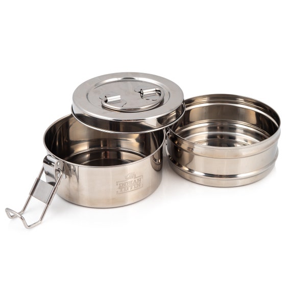 Tiffin Carrier Lunch Box Stainless Steel Insulated Compartment