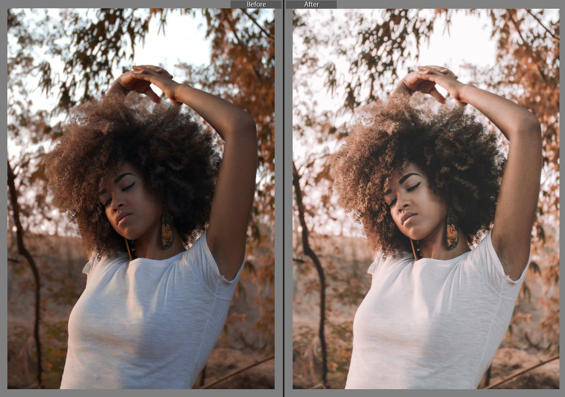 Portrait Filters Lightroom Mobile and Desktop Presets Etsy