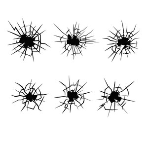 Glas Clipart Bundle SVG - Broken Mirror Bundle SVG