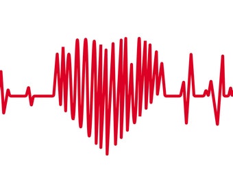 Heart Beat PNG - Cardiac pulse Vector