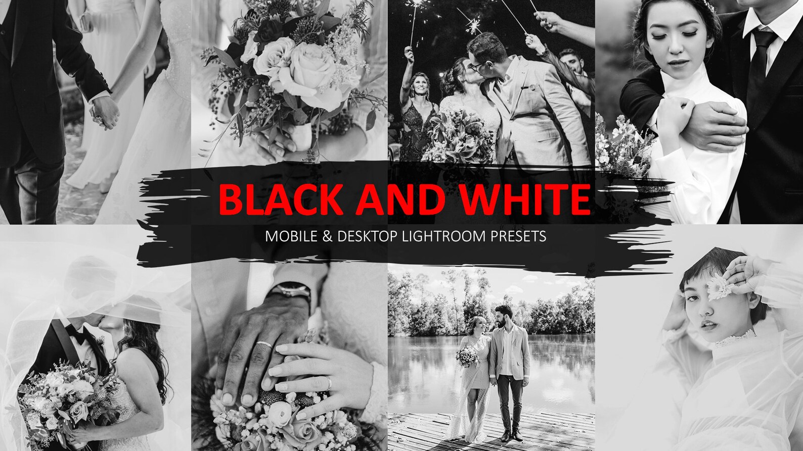 Black And White Filter Lightroom Mobile and Desktop Preset Etsy