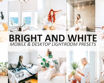 明るく白いプリセット - Lightroom モバイルおよびデスクトップのプリセット