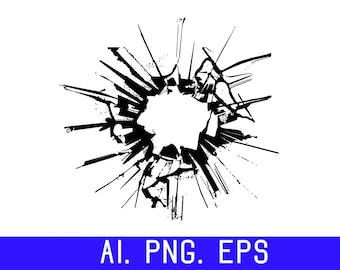 Broken Glass - Shattered Glass Digital