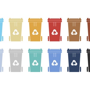 Waste Management SVG - Recycle Clipart SVG