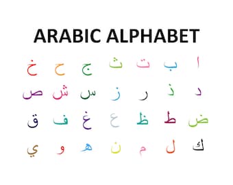 Arabic Font - Arabic Alphabet