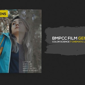 BMPCC Film Gen5 Color Science - Braw et Prores LUT