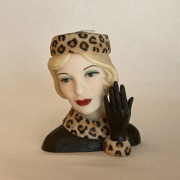 Cameo Girl Head Vase Etsy