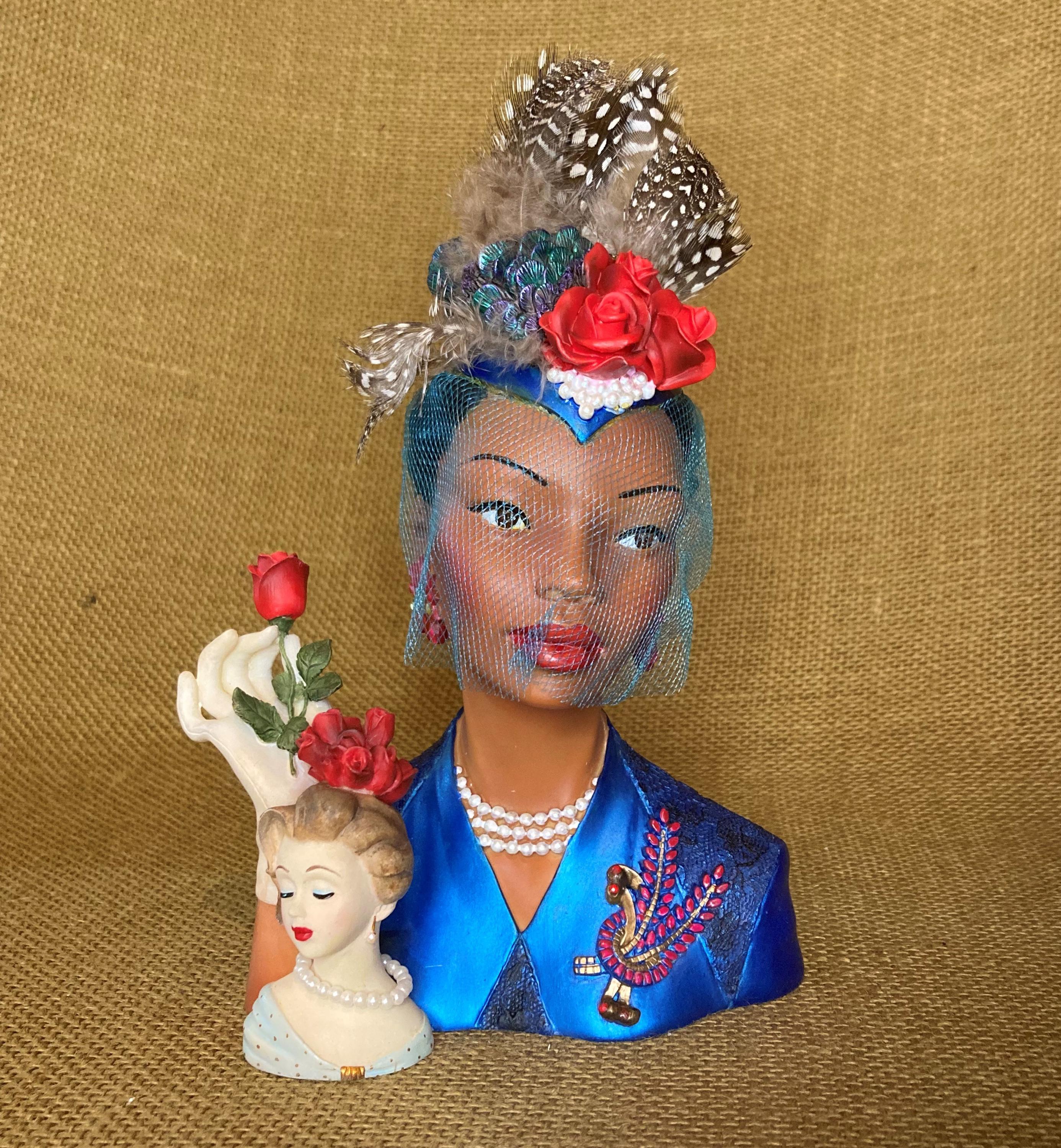 Cameo Girl Head Vases - Etsy